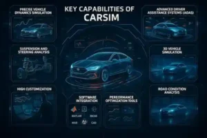 قابلیت های کلیدی نرم افزار Carsim 