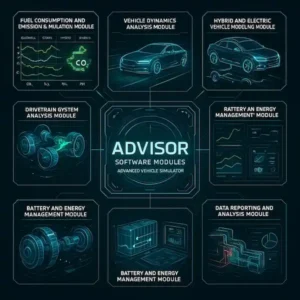 ماژول های نرم افزار Advisor 