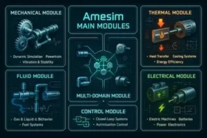 ماژول های نرم افزار simcenter Amesim