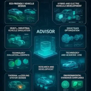 کاربرد های نرم افزار Advisor 