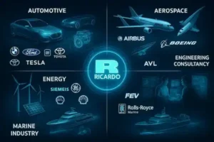 شرکت های استفاده کننده از نرم افزار Ricardo 