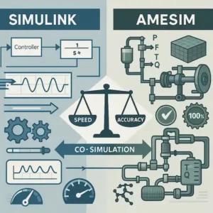مقایسه عملکردی نرم افزار های Amesim و simulink 