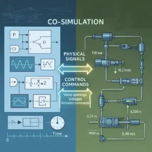 مقایسه قابلیت یکپارچه سازی Simulink و AMESim 