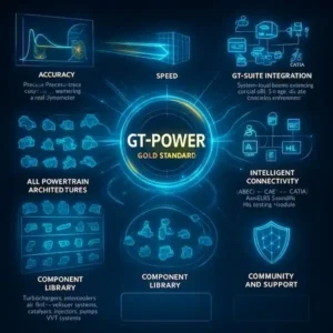 ویژگی کلیدی نرم افزار GT-POWER