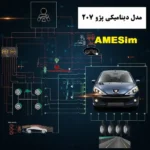 مدل دینامیکی خودروی پژو 207 در نرم‌افزار AMESim